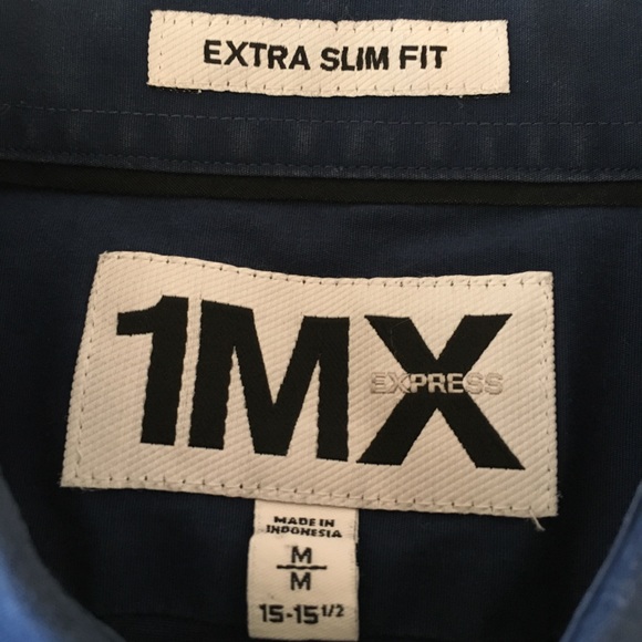 Men’s Express Extra Slim Fit dress shirt - Picture 2 of 2